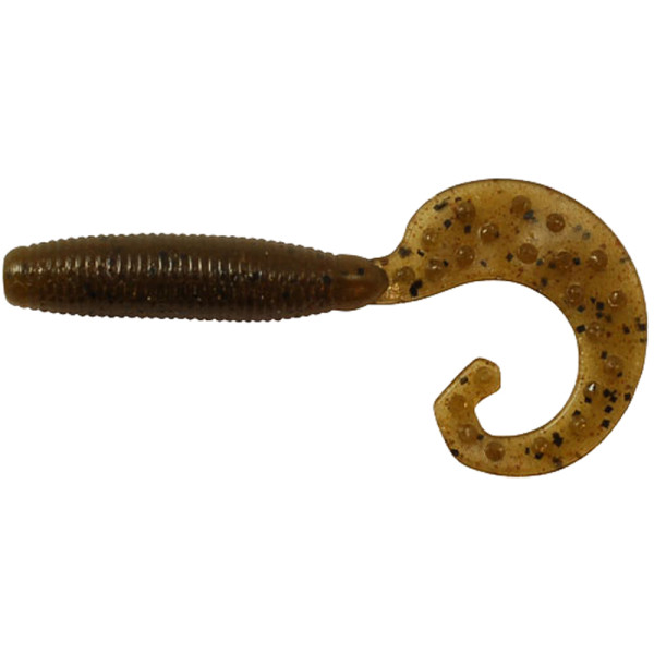 Силікон Reins FAT G-TAIL GRUB 4" 002 Green Pumpkin 10 шт