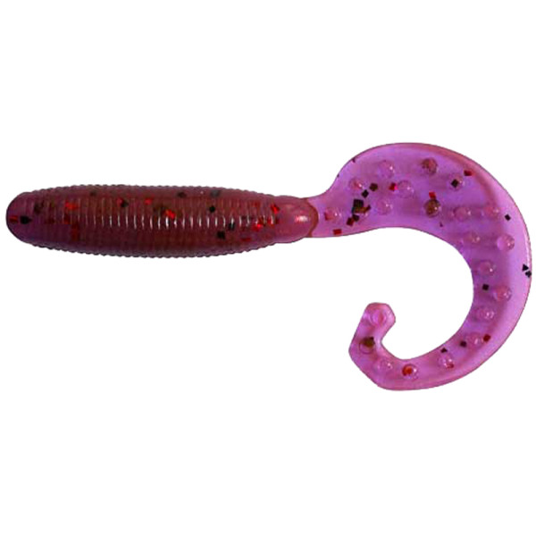 Silicone Reins FAT G-TAIL GRUB 4" 583 LOX 10 pcs