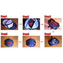 Кепка Reins COMPACT NYLON Cиняя