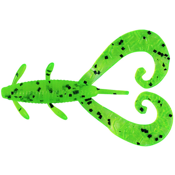 Silicone Reins G TAIL TWIN 2" 419 Chart pepper 10 pcs