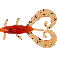 Силікон Reins G TAIL TWIN 2" 568 Fire Sugar 10шт