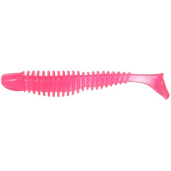 Silicone Reins Bubbring Shad 3" 206 UV Pink Sigh 8pcs