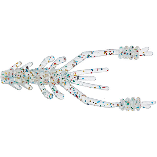 Silicone Reins RING SHRIMP 2" 204 UV All Stars (12 pcs/pack)