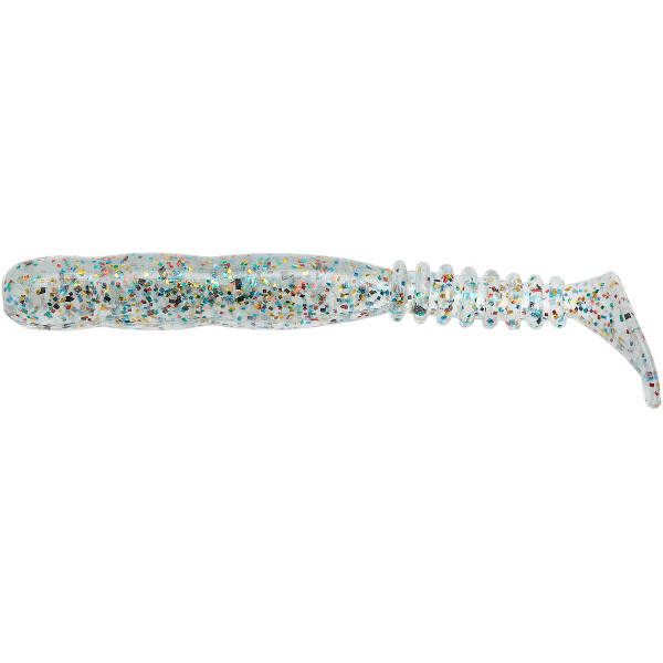Silicone Reins ROCKVIBE SHAD 3" 152 Super Glow All Stars (15 pcs/pack)