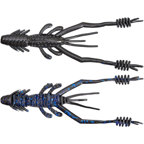 Silicone Reins RING SHRIMP 2" B11 Blue Belly (9 pcs/pack)