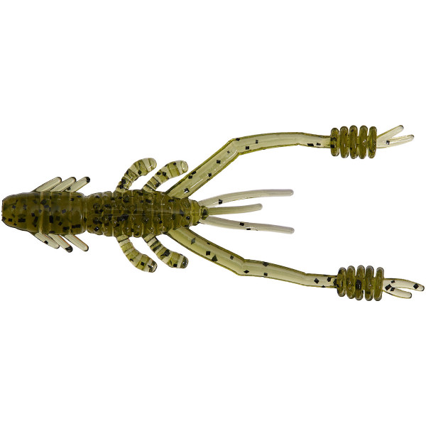 Silicone Reins Ring Shrimp 3" 001 Watermelon Seed (10 pcs/pack)