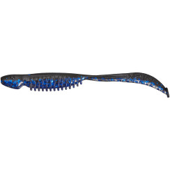 Silicone Reins Curly Shad 3.5" B11 Blue Belly (11 pcs/pack)