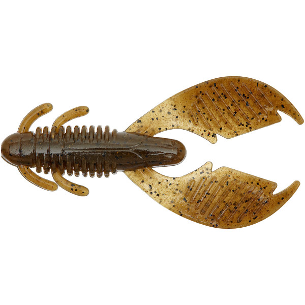 Silicone Reins AX Craw 3.5" 02 Green Pumpkin (8 pcs/pack)