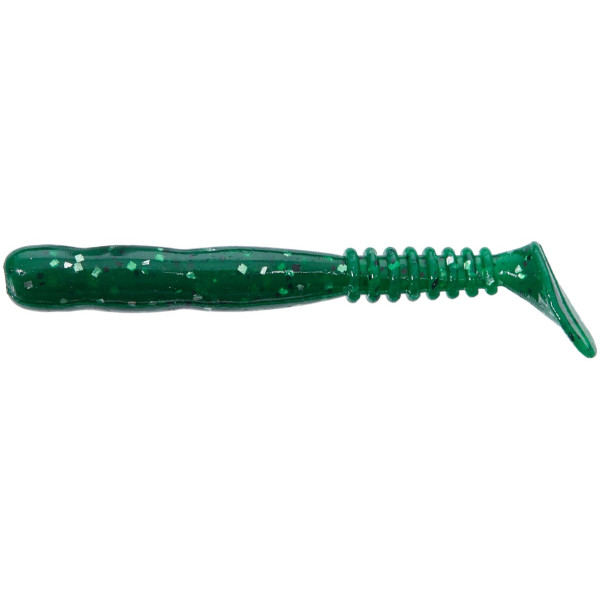 Silicone Reins ROCKVIBE SHAD 3" 397 Motor Oil SP (15 pcs/pack)