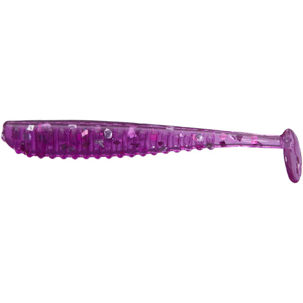 Silicone Reins AJIRINGER SHAD 428 Purple Dynamite (15 pcs/pack)