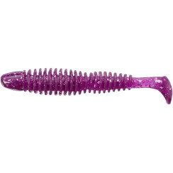Силикон Reins Bubbring Shad 3"  428 Purple Dynamite (8 шт/уп.)