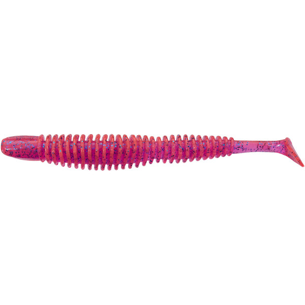 Silicone Reins Bubbling Shad 4" 443 Pink Sardine (8 pcs/pack)