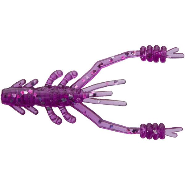 Silicone Reins RING SHRIMP 2" 428 Purple Dynamite (12 pcs/pack)