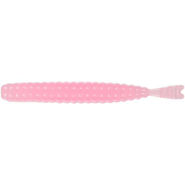 Silicone Reins Aji Slender 2" 105 Glow Bubble Gum (12 pcs/pack)