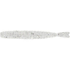 Silicone Reins Aji Slender 2" 147 Aji King Silver (12 pcs/pack)