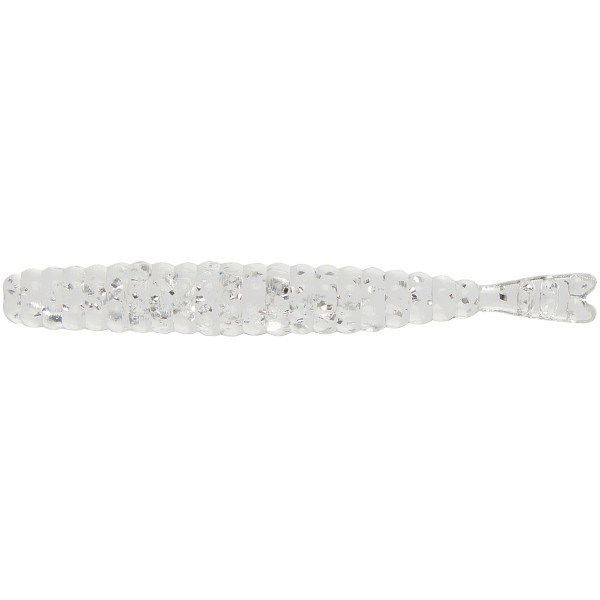 Silicone Reins Aji Slender 2" 147 Aji King Silver (12 pcs/pack)