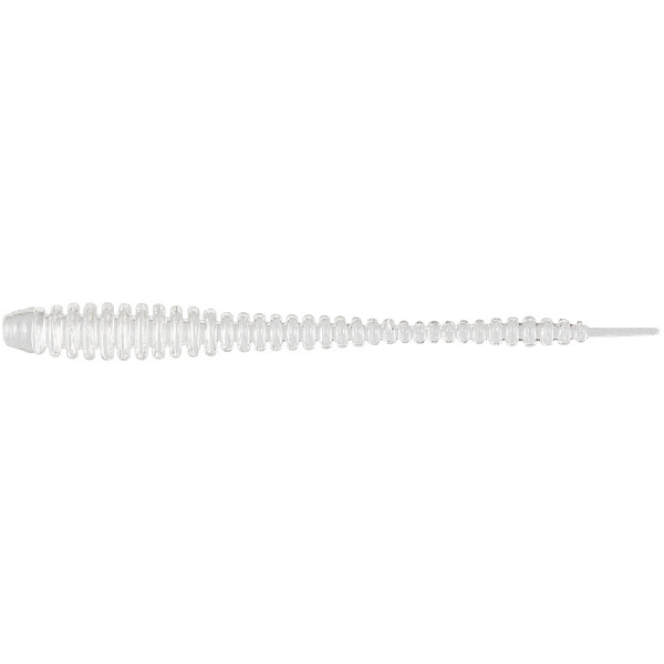 Silicone Reins Ajiring Shaker 3" 116 Deadly Blow Clear (12 pcs/pack)
