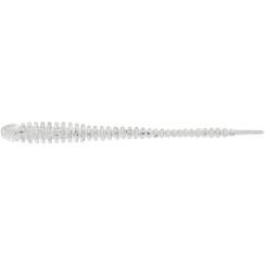 Silicone Reins Ajiring Shaker 3" 147 Aji King Silver (12 pcs/pack)