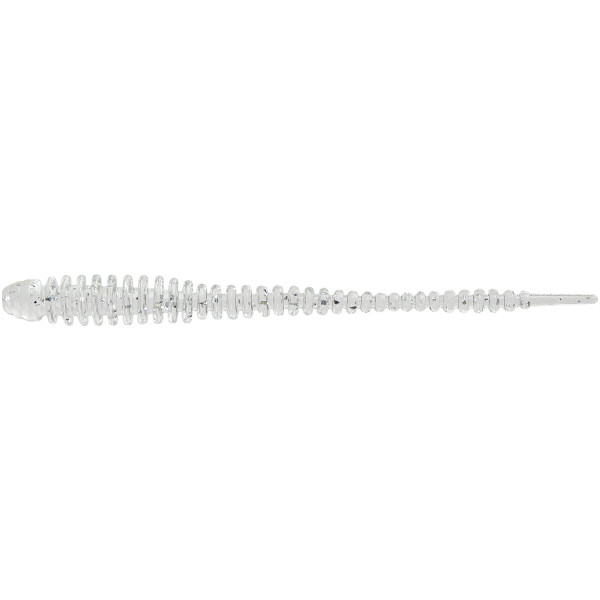 Silicone Reins Ajiring Shaker 3" 147 Aji King Silver (12 pcs/pack)