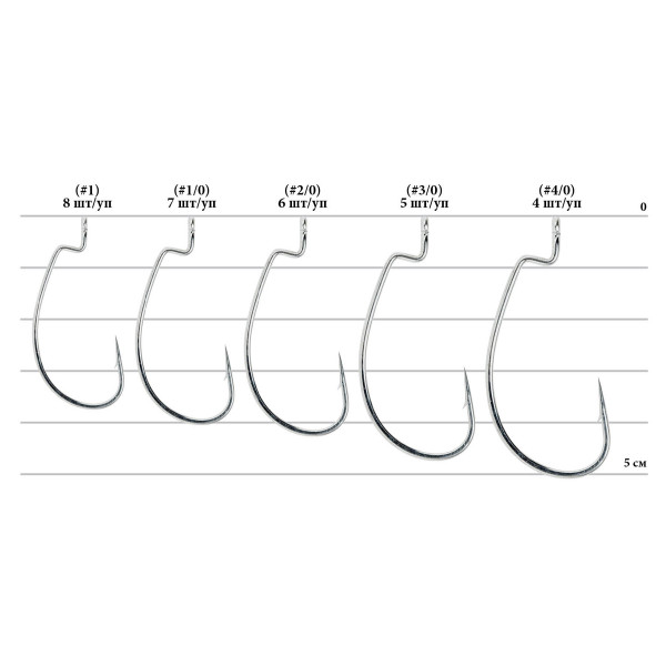 Гачок Decoy Worm 13S Rock fish Limited 1, 8шт