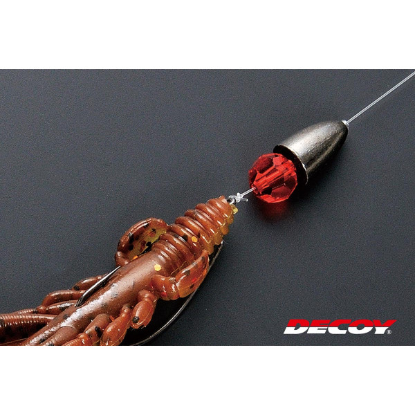 Бусинка Decoy B-1 Kachi-Kachi Beads M (9 шт/уп) ц:красный