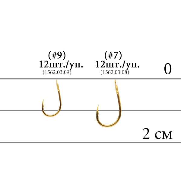 Decoy K-101 Round #7 Hook, 12 pcs.