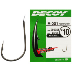 Гачок Decoy M-001 Round light 16, 15 шт.