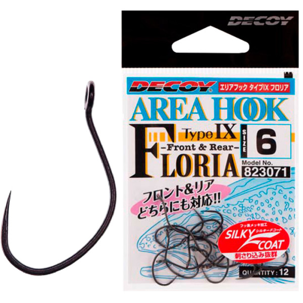 Decoy AH-IX FLORIA #12 hook, 12 pcs