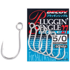 Decoy Single27 Pluggin Single 3/0 Hook, 7 pcs.