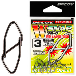 Decoy SN-6 W Snap #0 (8 pcs/pack)