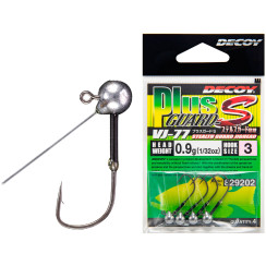 Jig head Decoy VJ-77 Plus Guard S #3-0.9g (4 pcs/pack)