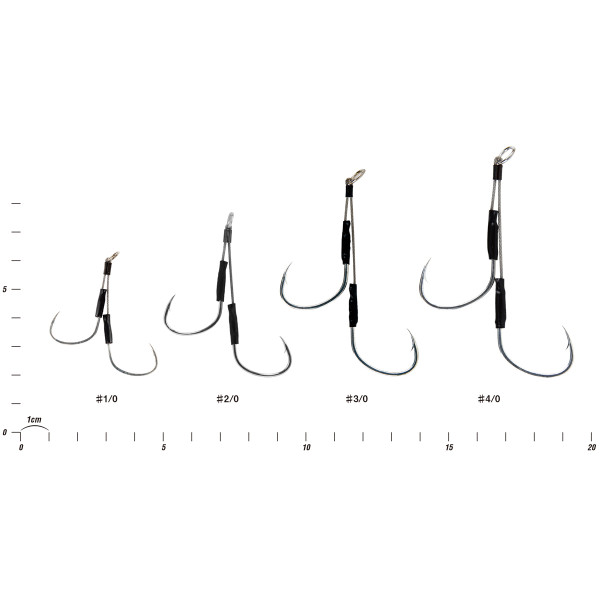 Decoy DJ-89 Tachi Pike Hook #3/0 2 pcs/pack