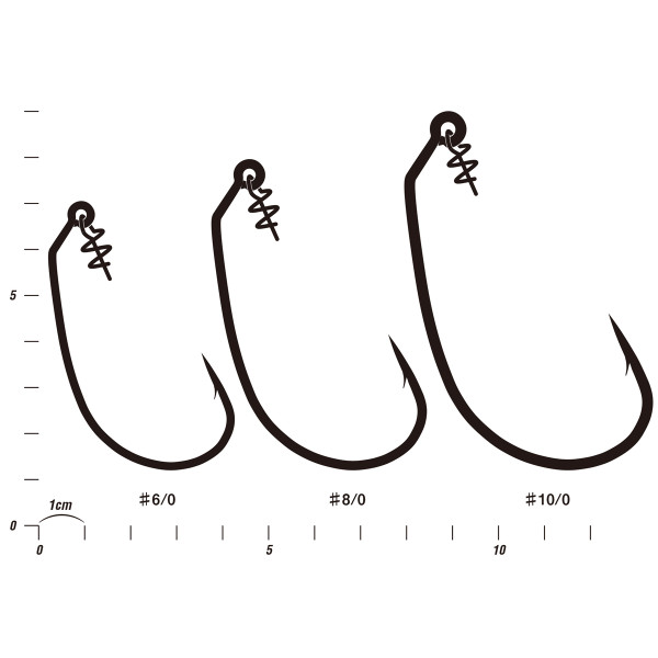 Decoy Worm30M Makisasu Hook Magnum #10/0 (2 pcs/pack)