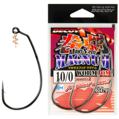 Крючок Decoy Worm30M Makisasu Hook Magnum #10/0 (2 шт/уп)