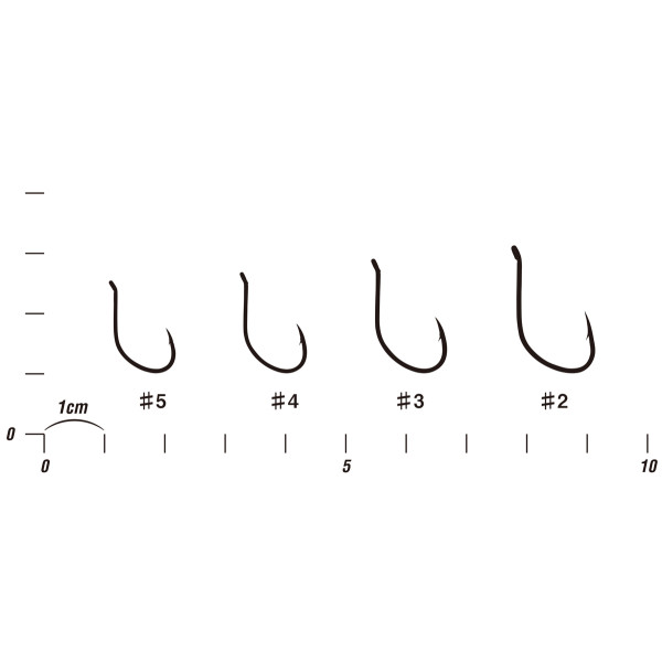 Decoy Worm7 Light Special #2 Hook (9 pcs/pack)
