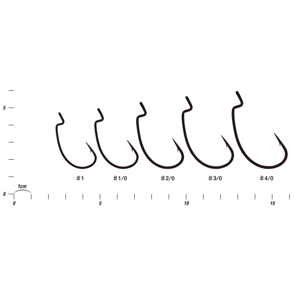 Decoy Worm 13 Kg Hyper Hook #1/0 (7 pcs/pack)