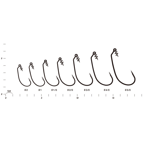 Крючок Decoy Worm30 Makisasu Hook #5/0 (3 шт/уп)