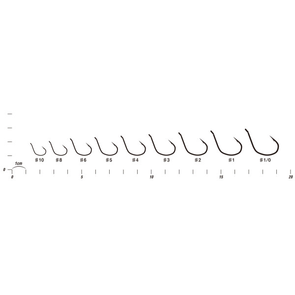Гачок Decoy Worm 23 Body Hook #1/0 (9 шт/уп)