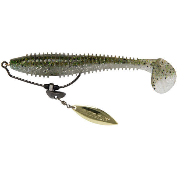 Монтаж Decoy Worm230G Makisasu Blade Gold #4/0-3.5g (2шт/уп)