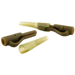 Клипса для грузила Fox International Slik Lead Clips Kit безопасная #10 ц:коричневый