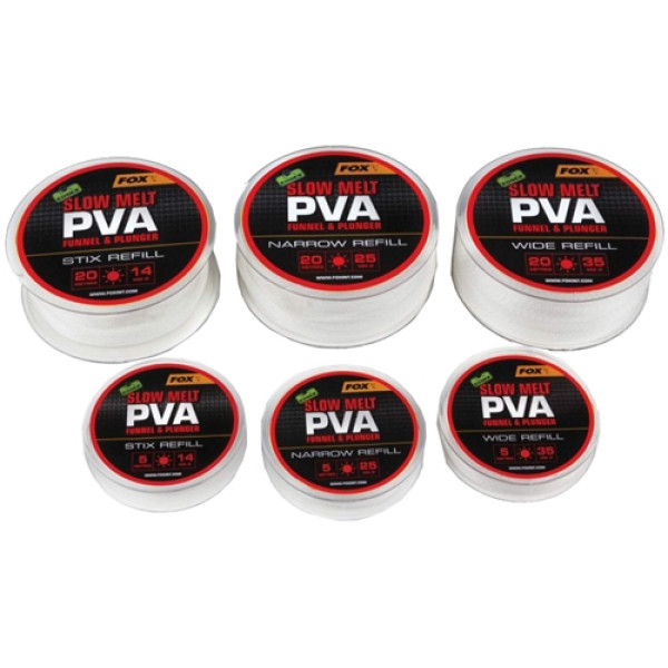 ПВА-сітка Fox International Edges PVA Mesh Slow Melt Refills 14mm Stix - 20m