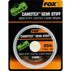Поводковый материал Fox International Edges Camotex Semi-Stiff 20lb