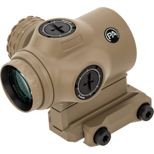 Primary Arms SLx 1X MicroPrism Sight with ACSS Cyclops G2 Reticle. FDE
