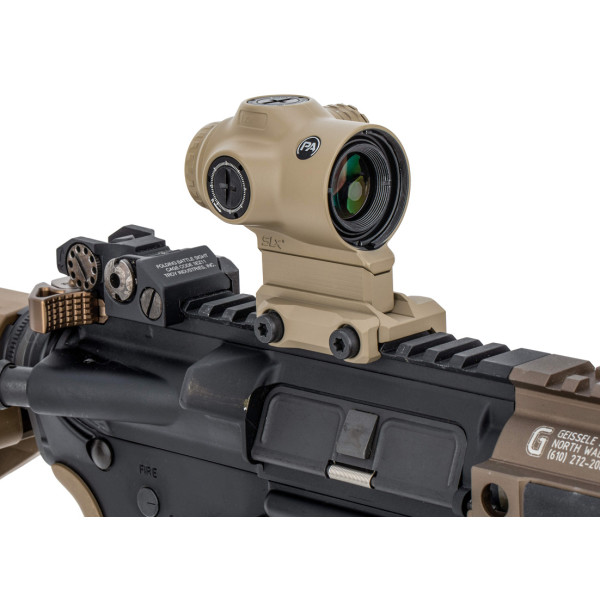 Primary Arms SLx 1X MicroPrism Sight with ACSS Cyclops G2 Reticle. FDE