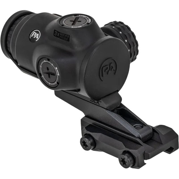 Primary Arms SLx 3X MicroPrism Sight with ACSS Raptor 7.62X39mm/300BLK Yard Black Reticle