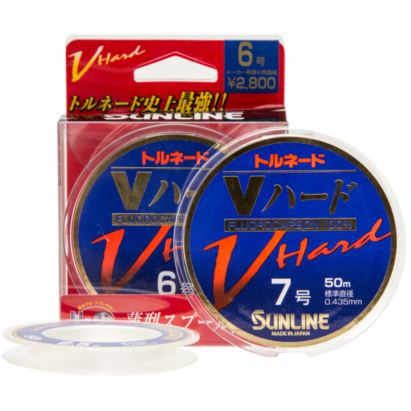 Флюорокарбон Sunline FC Tornado Hard HG 50м #3 0.285мм 6кг