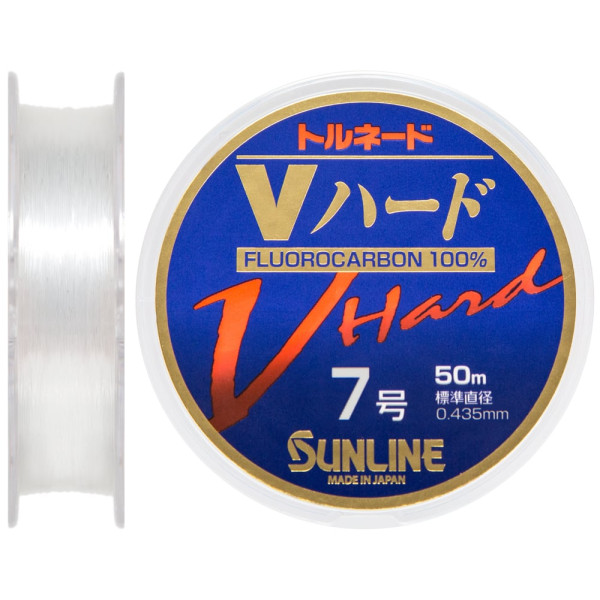 Флюорокарбон Sunline FC Tornado V Hard HG 50м #7 0.435мм 15кг