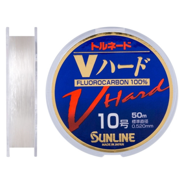 Флюорокарбон Sunline FC Tornado Hard HG 50м #10 0.52мм 20кг