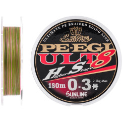 Cord Sunline PE EGI ULT HS8 180m #0.3/0.090mm 2.5kg