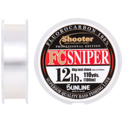 Флюорокарбон Sunline Shooter Sniper FC 100m 0.310mm 12lb/6kg